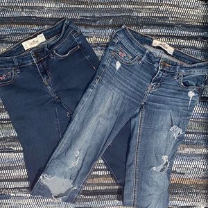 Size 0 Hollister jeans bundle